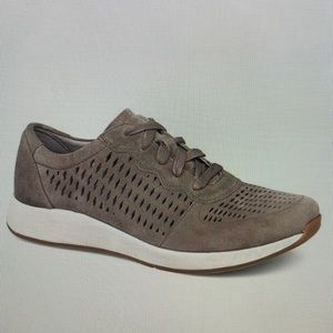 Dansko Charlie perforated suede sneakers